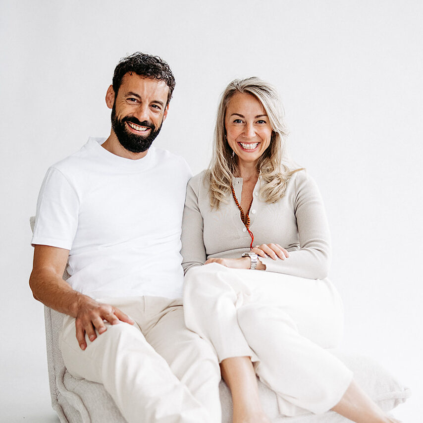 Dijana Petranovic und Michael Stutz, Gründer:innen des Health Space Zug